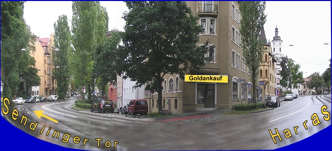 Unverbindlliche und kostenlose Schätzung Ihrer Ihres Goldschmuckes und Goldmünzen Ladenlokal: Goldankauf München Lindwurmstraße 215 / Ecke Kidlerstrasse am Harras